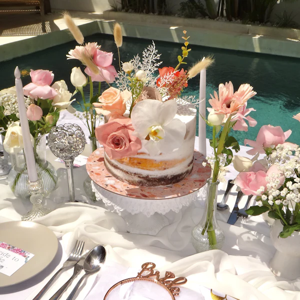 Pastel Brunch Table