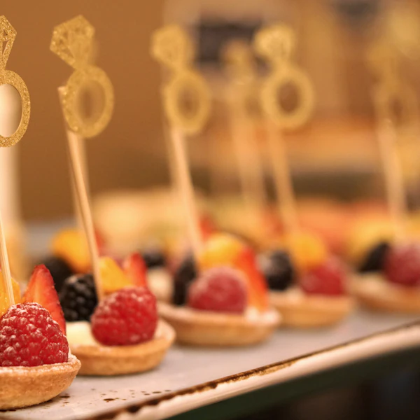 Champagne Dessert Station