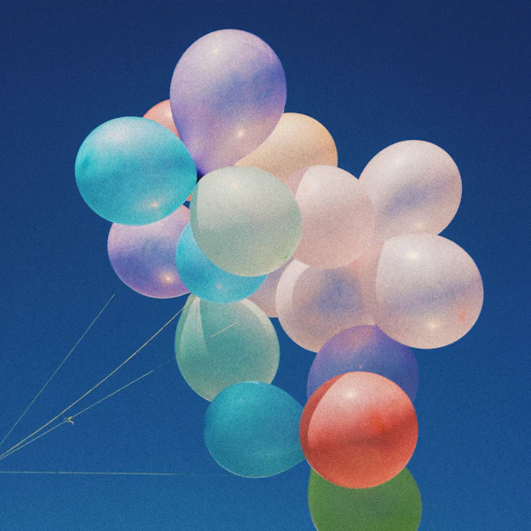 Pastel Helium Balloons